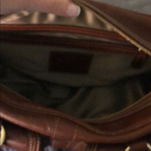 Vintage coach brown handbag - Picture 4 of 8